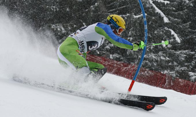 Štefan Hadalin še ni povsem zdrav, na mehki progi v Adelbodnu pa z visoko štartno številko niti ni imel pravih možnosti za uvrstitev v finale. | Foto: Reuters