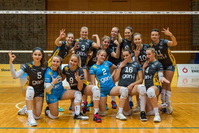 GEN-I Volley | GEN-I Volley bo na vrhu lestvici tudi po 13. krogu. | Foto Tine Strosar