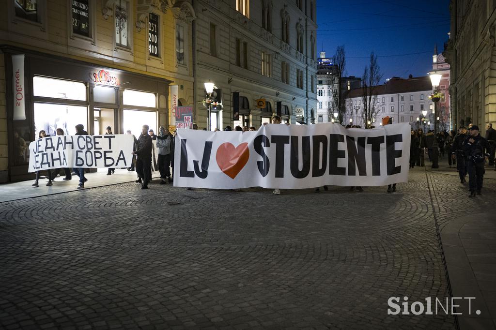 Protestni shod Janković