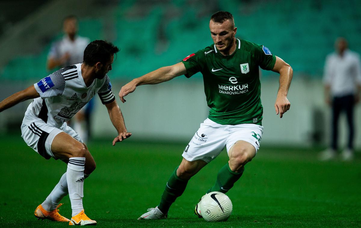 Djordje Ivanović | Djordje Ivanović je bil junak prve prvenstvene zmage Olimpije v tej sezoni, | Foto Vid Ponikvar