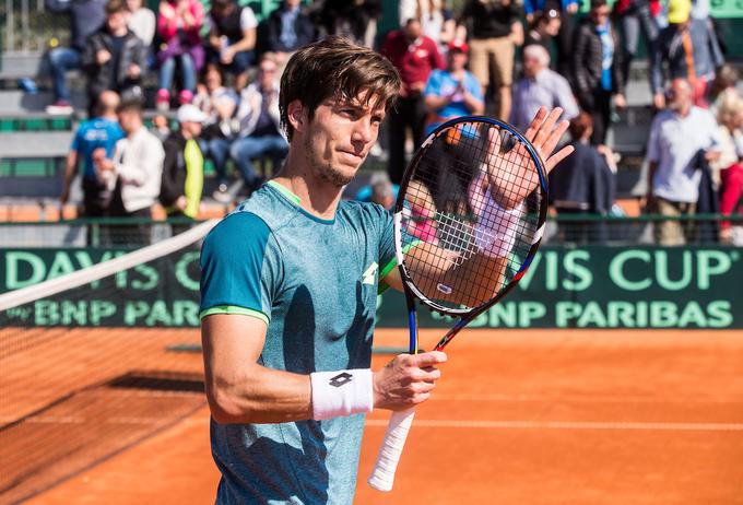 Aljaž Bedene se je na OP Francije najdlje prebil do 3. kroga. | Foto: Vid Ponikvar