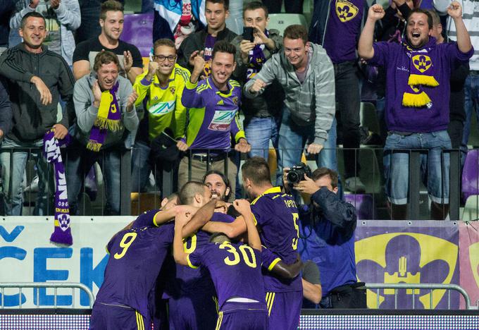 NK Maribor je edini slovenski klub, ki je igral (večkrat) v Evropi do zime, enkrat pa celo prezimil. | Foto: Vid Ponikvar