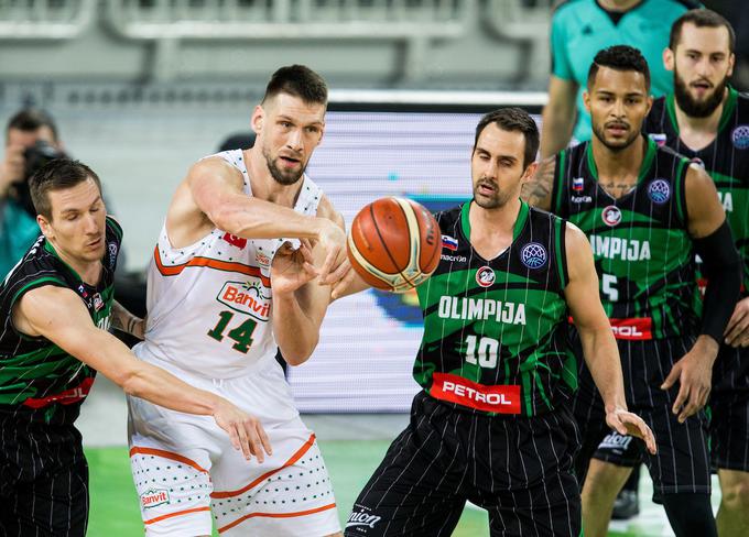 Vidmar in Banvit: v torek pretrd oreh za Olimpijo (56:67) | Foto: Sportida