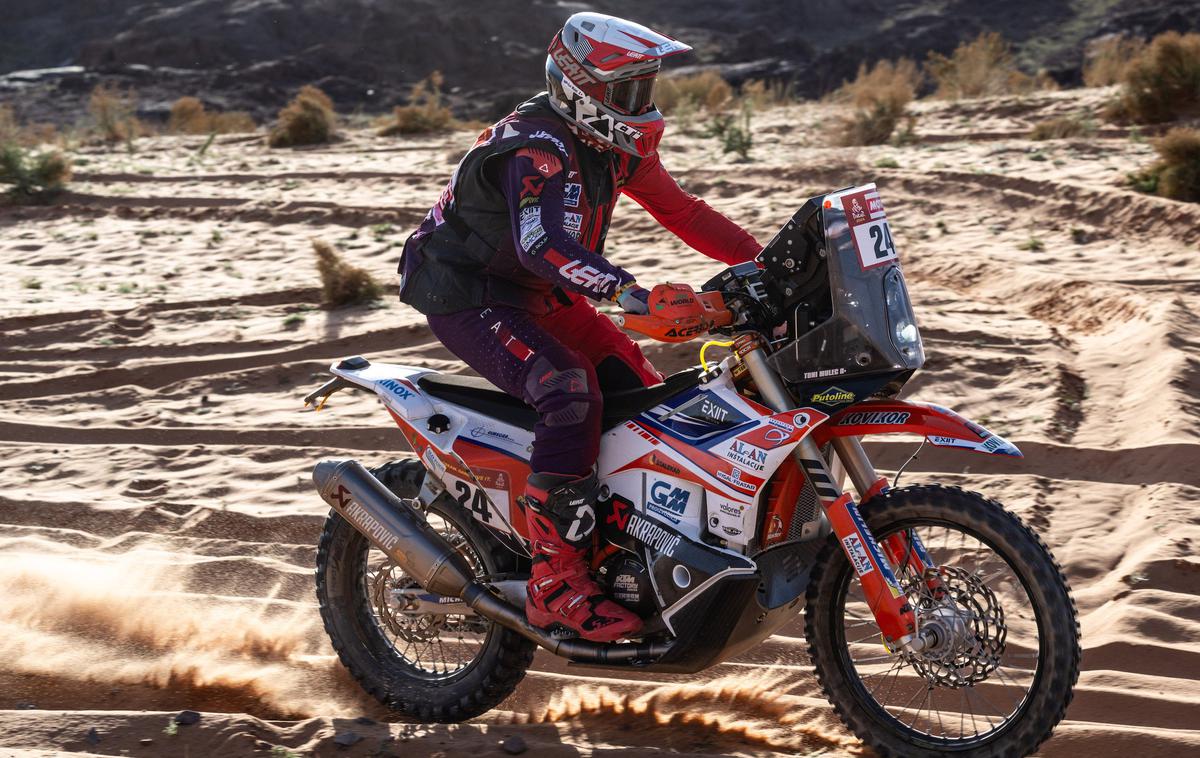 Dakar 2024 Toni Mulec | Toni Mulec je v skupnem seštevku izgubil eno mesto. | Foto Rally Zone