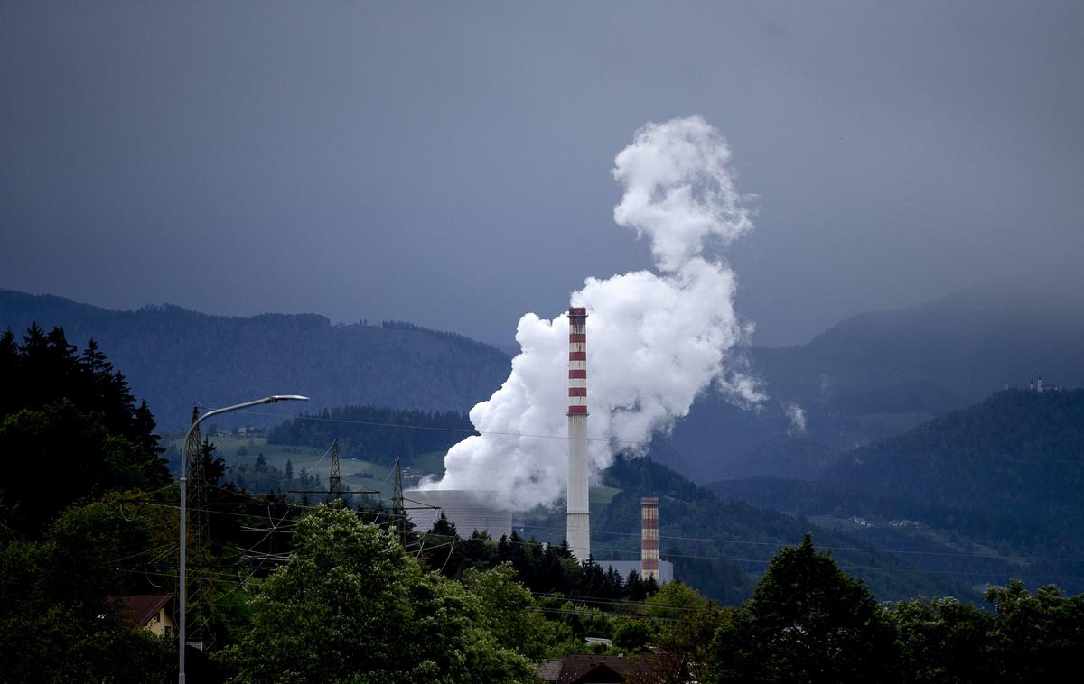 Termoelektrarna Šoštanj | Ne gre za požar večjih obsežnosti.  | Foto Ana Kovač