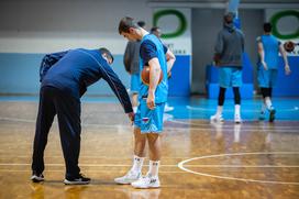 trening slovenska košarkarska reprezentanca