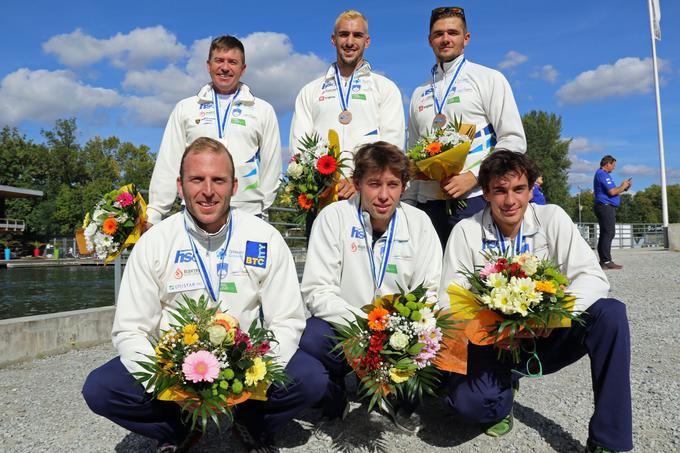 Nejc Žnidarčič, Anže Urankar, Simon Oven, Simon Hočevar, Blaž Cof, Luka Žganjar | Foto: Nina Jelenc