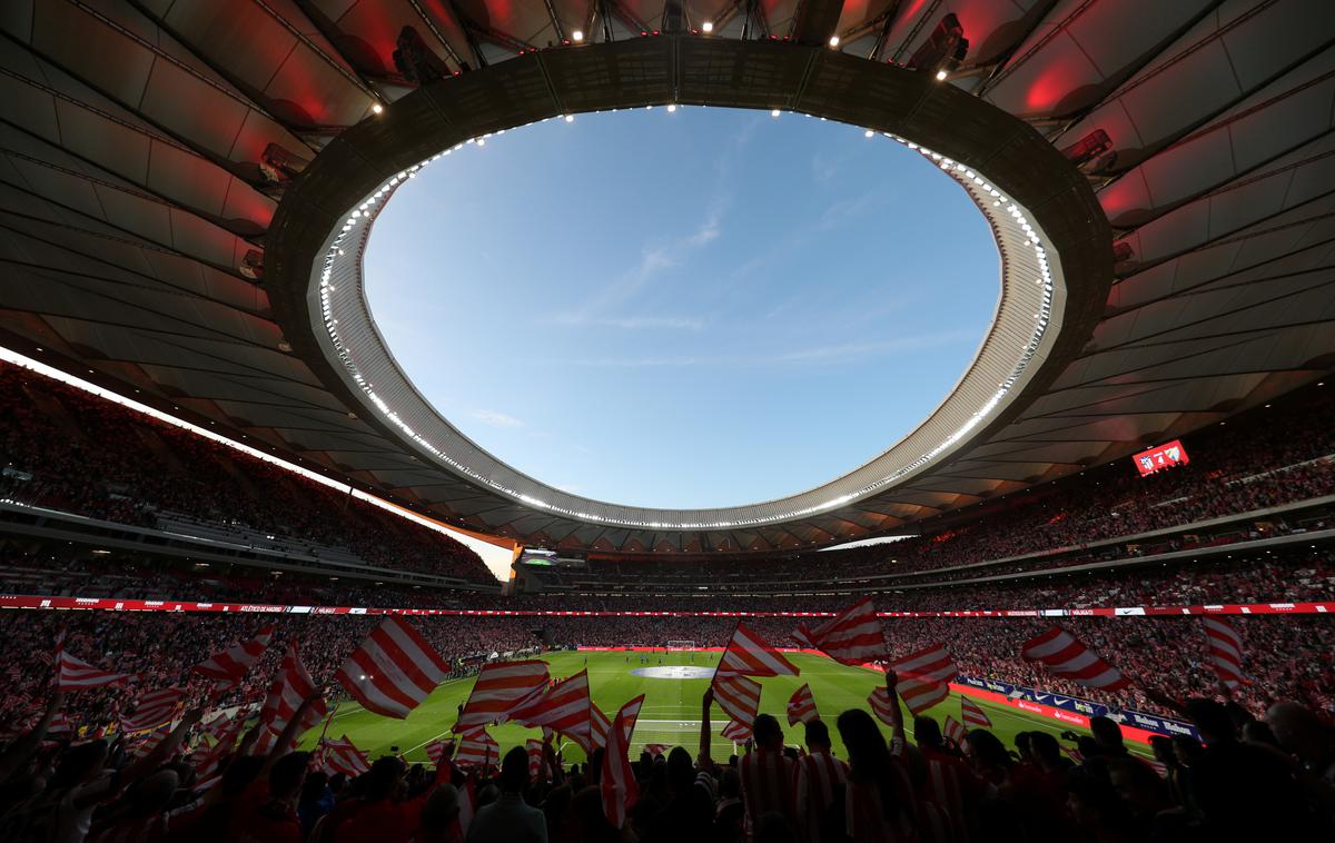 Atletico Malaga Wanda Metrpolitano | Na stadionu Wanda Metropolitano bodo kuhali obroke za najrevnejše. | Foto Reuters