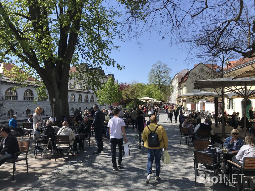 odprtje teras Ljubljana lokali bar terasa