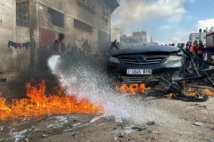 Rafa | Izrael je v povračilni ofenzivi nad Gazo doslej ubil več kot 37.000 ljudi. | Foto Reuters