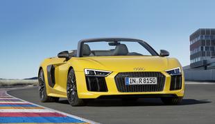 Audi R8 spyder V10 – najhitrejši audi brez strehe je nabit s tehnologijo in močjo