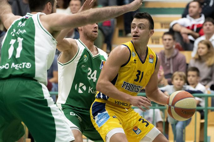 Žan Mark Šiško ni ugriznil v ljubljansko vabo. | Foto: Liga ABA