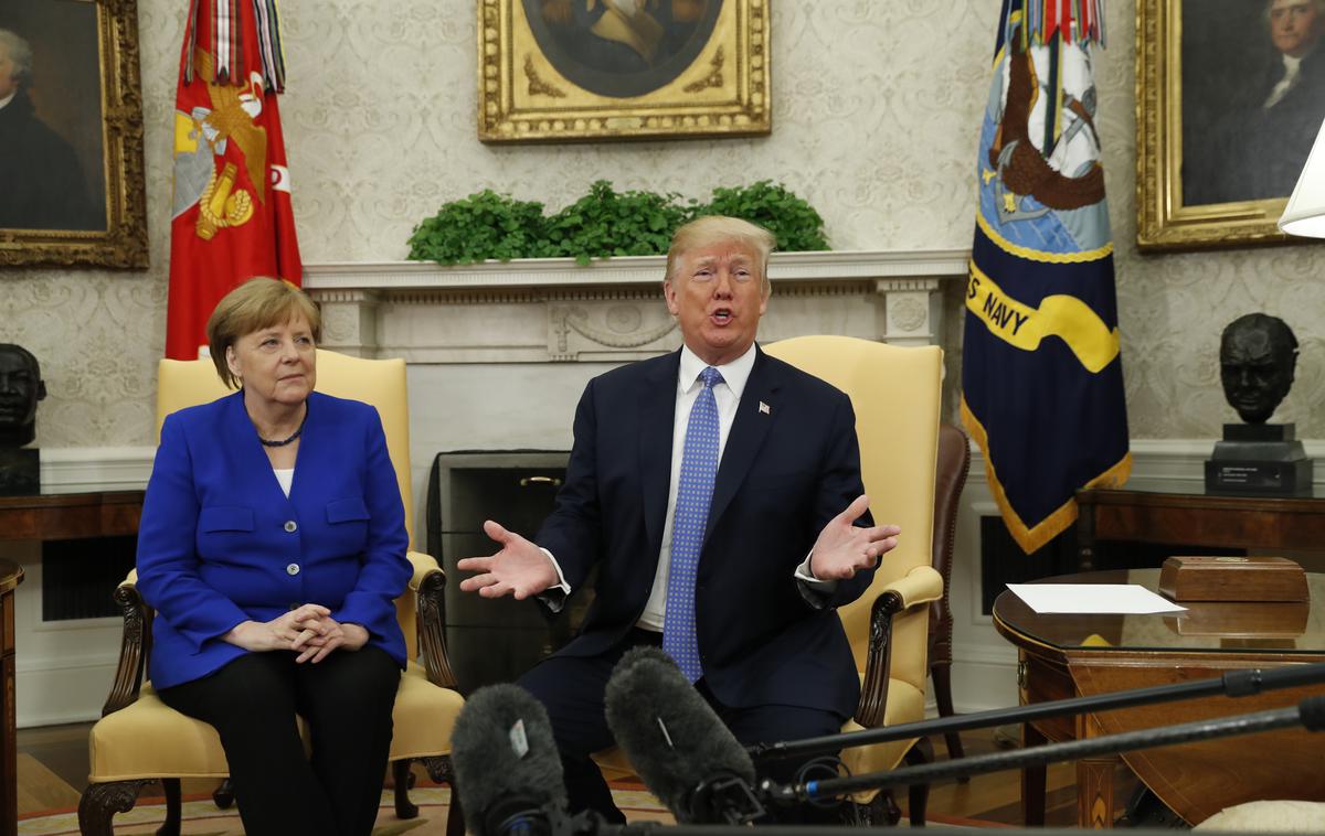 donald trump, angela merkel | Foto Reuters