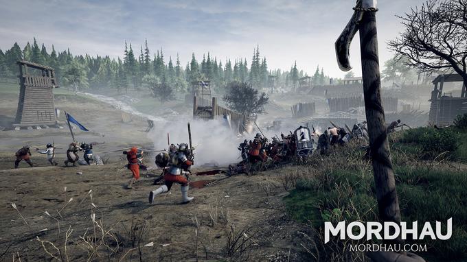 Igra Mordhau bo imela ob izidu tudi v zadnjih dveh letih zelo priljubljen tako imenovani način "battle royale", kar pomeni, da se bodo vsi igralci spopadli v boju na življenje in smrt, dokler živ ne bo ostal samo eden. "Šele proti koncu razvoja smo se odločili, da bomo vključili ta način (battle royale) v Mordhau zato, ker smo imeli vse potrebno že narejeno in se nam je zdelo, da bo prinesel nekaj novega. Eno je, ko se boriš za preživetje na razdalji sto metrov in imaš v rokah puško, čisto nekaj drugega pa je, ko te lovi kričeči in na pol nag nasprotnik z buzdovanom, ker hoče tvoj oklep," je prednost vključitve battle royale v Mordhau opisal Grgurovič. | Foto: Triternion