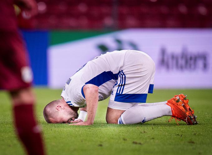 Razočaranje nogometašev Köbenhavna, ki so pred porazom z Rijeko v zadnjih 14 sezonah kar 13-krat igrali v skupinskem delu evropskih tekmovanj, je bilo veliko. | Foto: Reuters