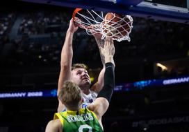 Slovenija : Litva slovenska košarkarska reprezentanca Eurobasket 2022 Luka Dončić