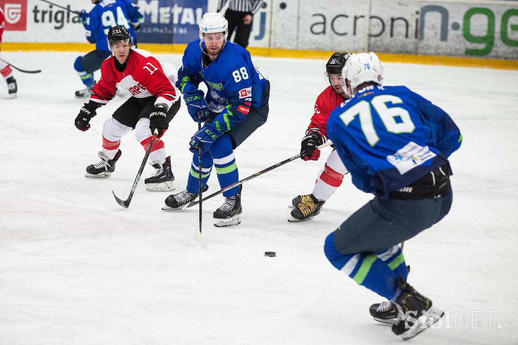 slovenska hokejska reprezentanca Japonska olimpijske predkvalifikacije Miha Zajc (88)