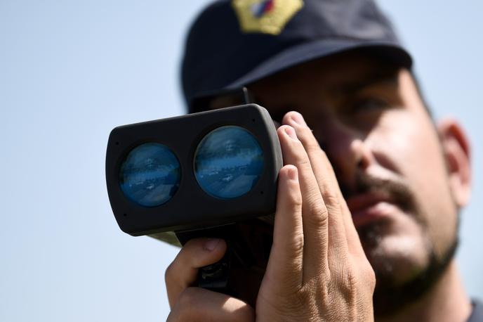 merjenje hitrosti, policija | Foto Tamino Petelinšek/STA