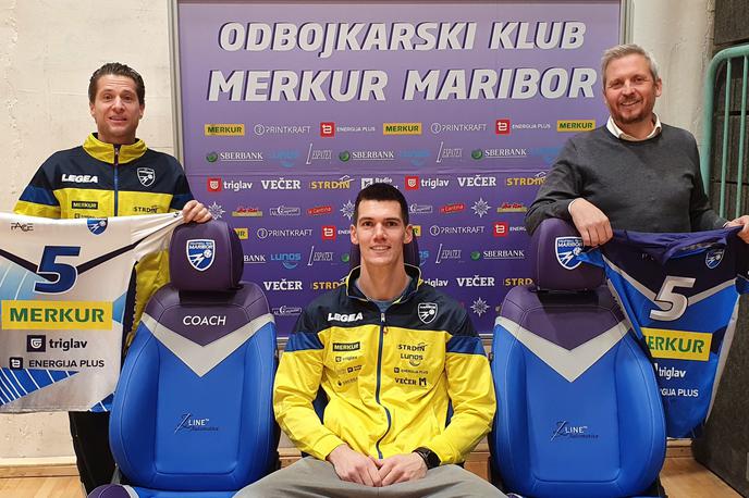 Alen Šket | Alen Šket je bil najučinkovitejši igralec srečanja. | Foto OK Merkur Maribor