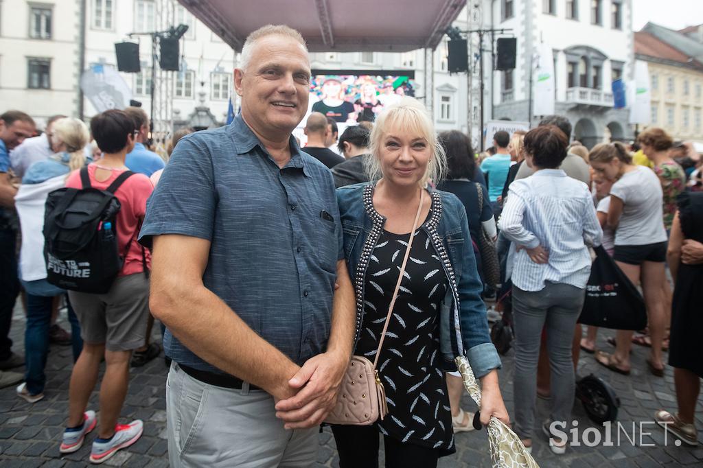 Plezanje Sprejem Ljubljana Janja Garnbert