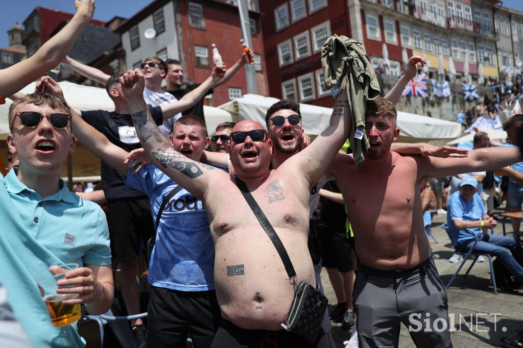 Manchester City Chelsea finale Porto Navijači