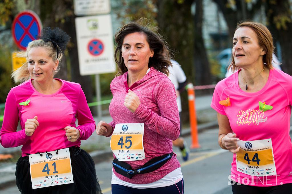 21. Ljubljanski maraton, Fun tek