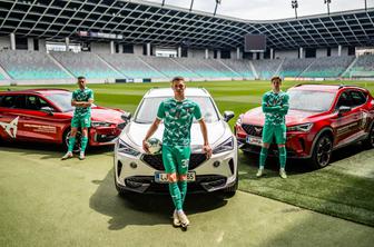 NK Olimpija in CUPRA Porsche Verovškova nadaljujeta vrhunsko sodelovanje! #Foto