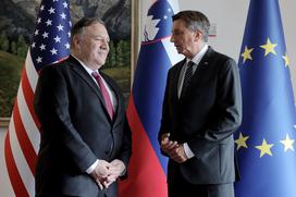 Mike Pompeo Borut Pahor