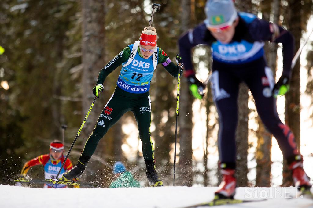 Biatlon šprint ženske