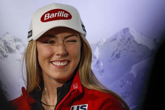 Mikaela Shiffrin | Mikaelo Shiffrin le še ena zmaga loči od mejnika stotih zmag svetovnega pokala. Jo bo dosegla ta konec tedna v Killingtonu? Prvo priložnost ima danes na veleslalomu, ki se bo začel ob 16. uri. | Foto Guliverimage