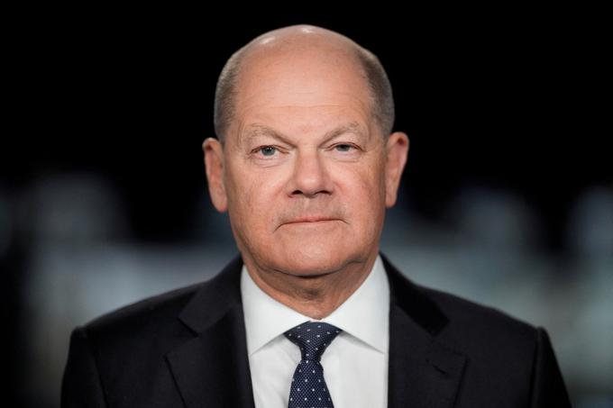 Nemški kancler Olaf Scholz | Foto: Reuters