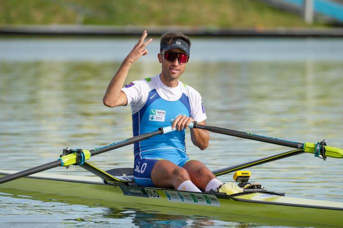 Rajko Hrvat | Rajko Hrvat po pričakovanjih osvojil naslov najboljšega v državi v skifu. | Foto Facebook Veslaška zveza Slovenije