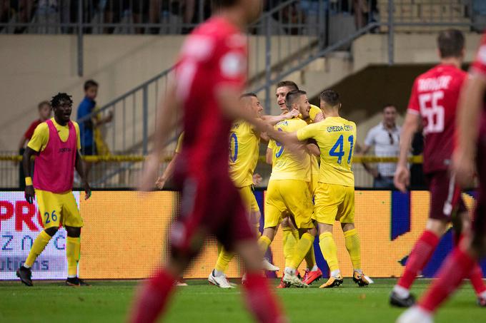 Domžalčani so v četrtek zapravili vodstvo proti Ufi. | Foto: Urban Urbanc/Sportida