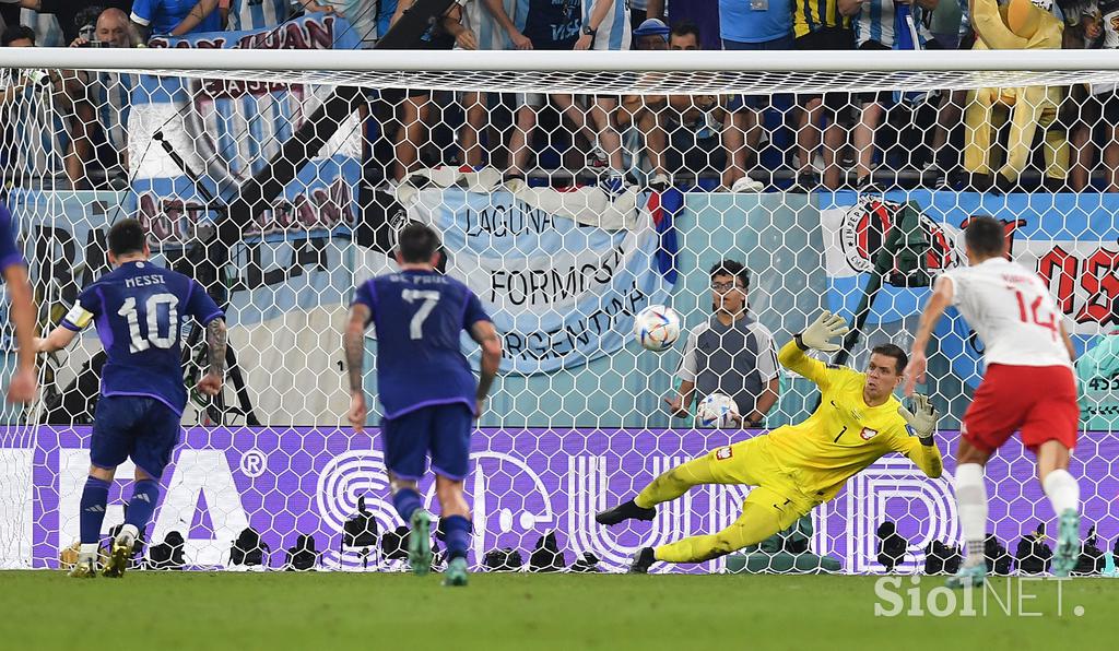 SP Argentina Poljska Messi Szczesny