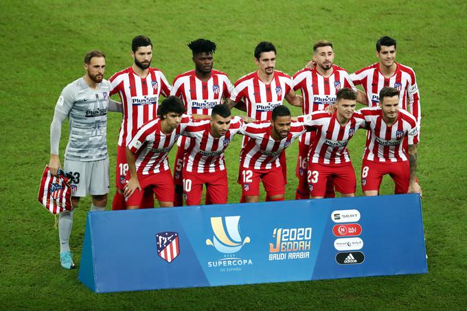 Atletico se bo v Džidi na stadionu kralja Abdulaha v nedeljo pomeril z Realom. | Foto: Reuters