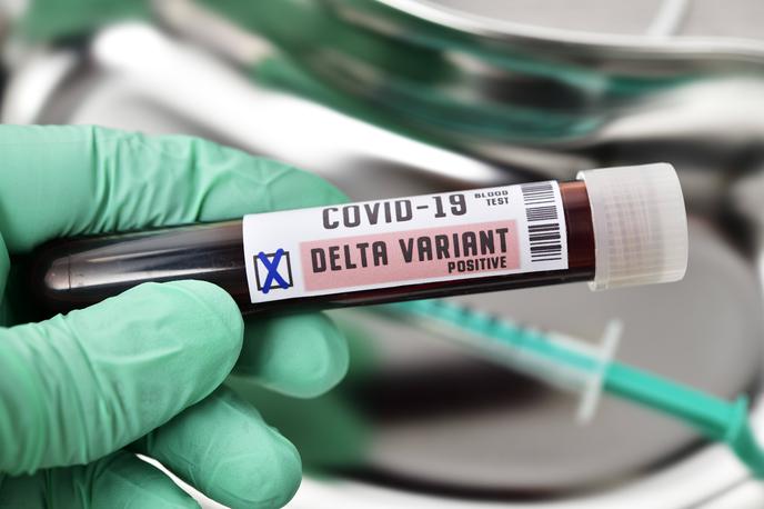 koronavirus Delta | Različica delta je bolj nalezljiva kot druge različice, zato v Nacionalnem laboratoriju za zdravje, okolje in hrano pozivajo vse prebivalce, ki še niso polno cepljeni, da naj se cepijo čim prej. Polno cepljeni namreč razvijejo visoko zaščito tudi proti tej različici, so še sporočili. | Foto Guliverimage