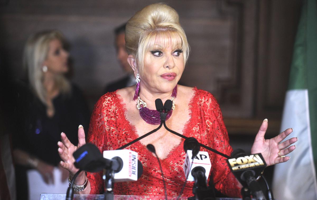 Ivana Trump | Ivana meni, da bi se moral njen nekdanji mož preprosto sprijazniti s porazom. | Foto Guliver/Getty Images