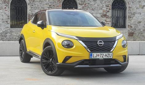 Nissan juke - marsikdo se obrne in vpadljiv na cesti ni le zaradi strupeno rumene barve