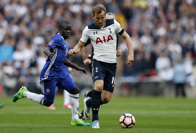 Harry Kane N'Golo Kante | Foto: Reuters