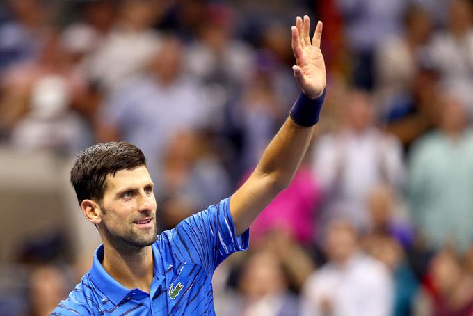 Novak Đoković je za zmago v drugem krogu potreboval dve uri in 12 minut. | Foto: Gulliver/Getty Images