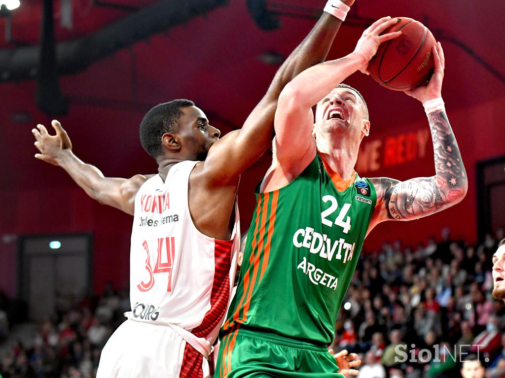 EuroCup: JL Bourg - Cedevita Olimpija