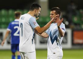 Moldavija : Slovenija, liga narodov, slovenska nogometna reprezentanca