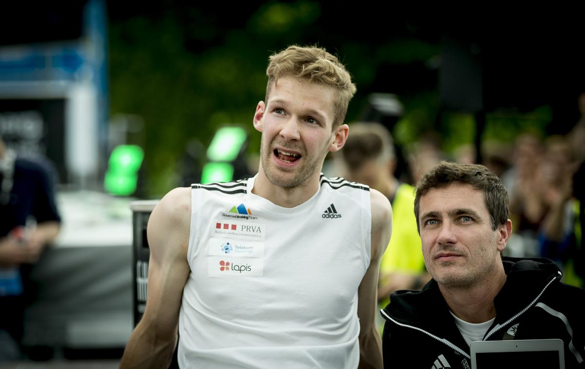 Anže Peharc Gorazd Hren IFSC WORLD CUP MUNICH | Anže Peharc se je uvrstil v polfinale. | Foto Ana Kovač