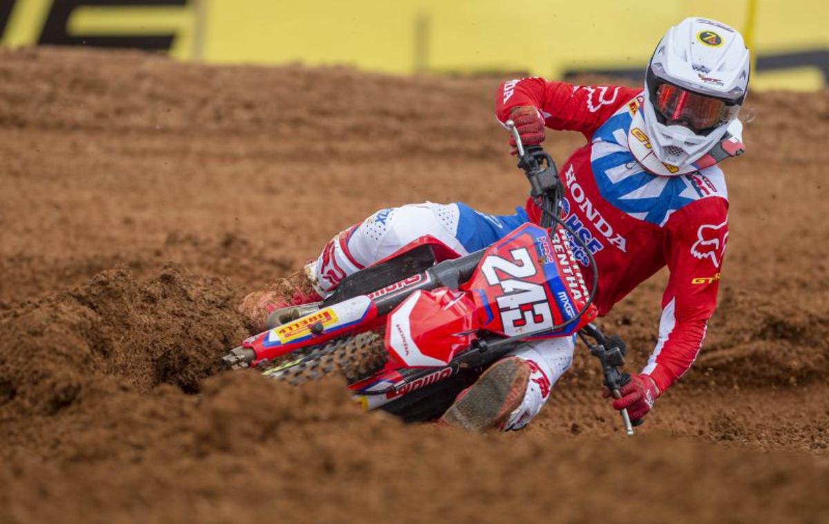 Tim Gajser VN Indonezije | Tim Gajser se veseli šeste zaporedne zmage. | Foto HRC