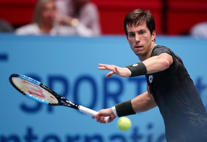 Aljaž Bedene je v novi sezoni igral štiri dvoboje. Njegov izkupiček sta dva poraza in dve zmagi. | Foto: Reuters