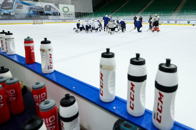 slovenska hokejska reprezentanca, priprave na turnir v Tivoliju | Slovenska hokejska reprezentanca bo med soboto in petkom gostila turnir, na katerem bi lahko prihodnji teden dočakala tudi gledalce. | Foto Vid Ponikvar