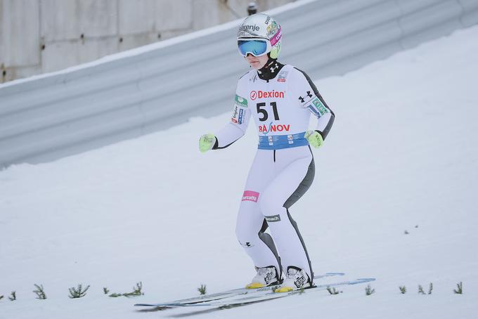 Ema Klinec je bila v četrtek peta, dan pozneje pa mesto višje. | Foto: Sportida