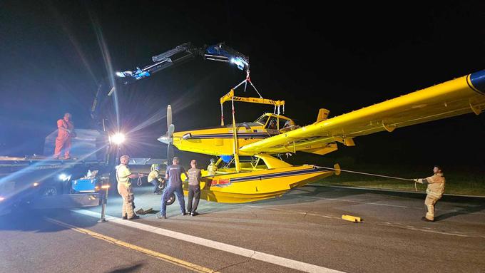 Air Tractor | Foto: Uprava RS za zaščito in reševanje