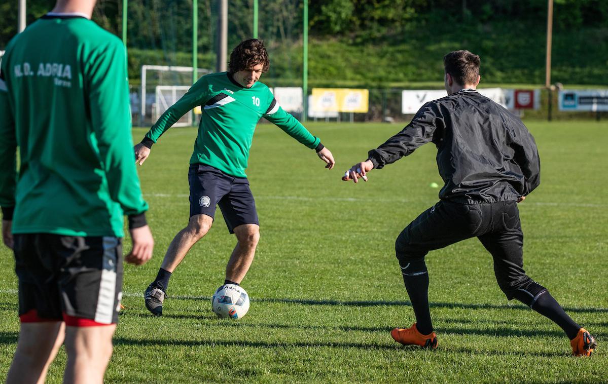 Filippo Zovatto | Med tretjeligaši ostaja ND Adria Miren. | Foto Urban Meglič/Sportida