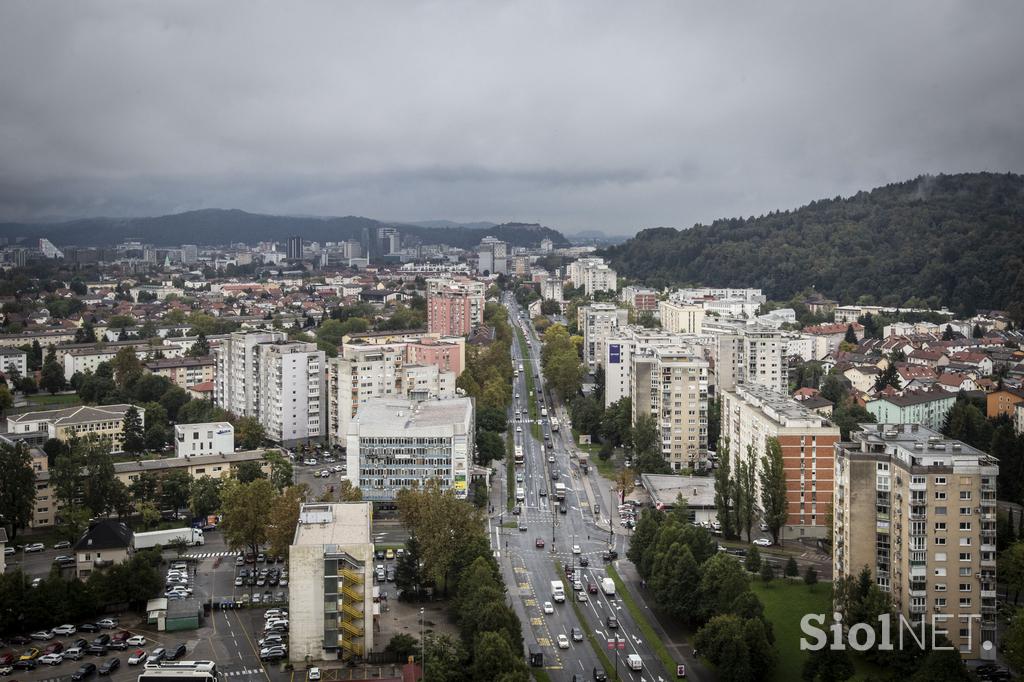 Ogled in predstavitev najvišje stanovanjske stolpnice v Sloveniji. Spektra celovški dvori aleja ljubljanski grad stanovanje stanovanja šiška